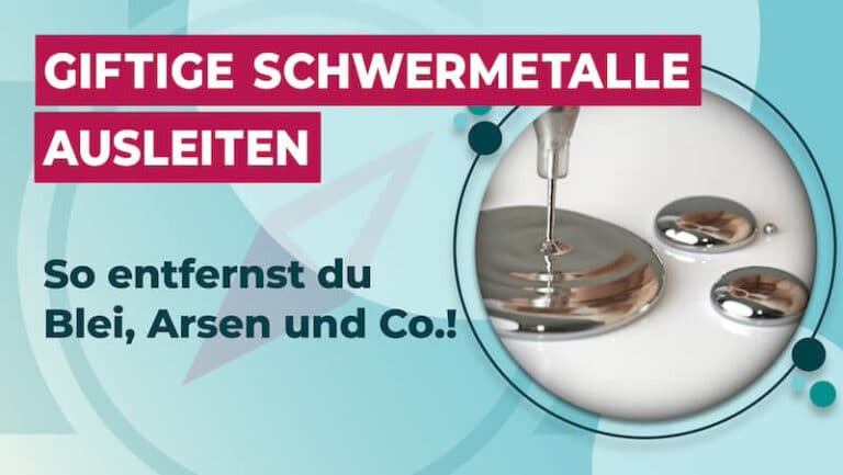 Giftige Schwermetalle ausleiten