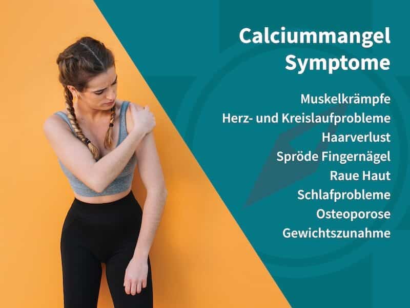 Calciummangel Symptome