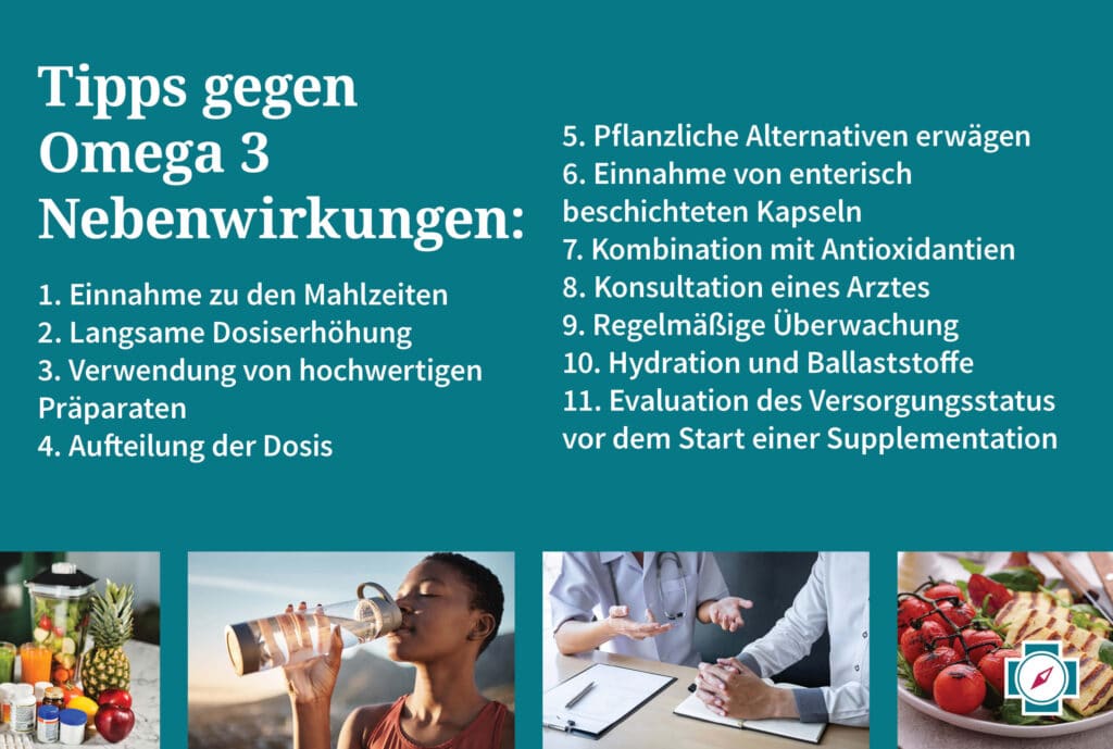 Tipps gegen Omega 3 Nebenwirkungen