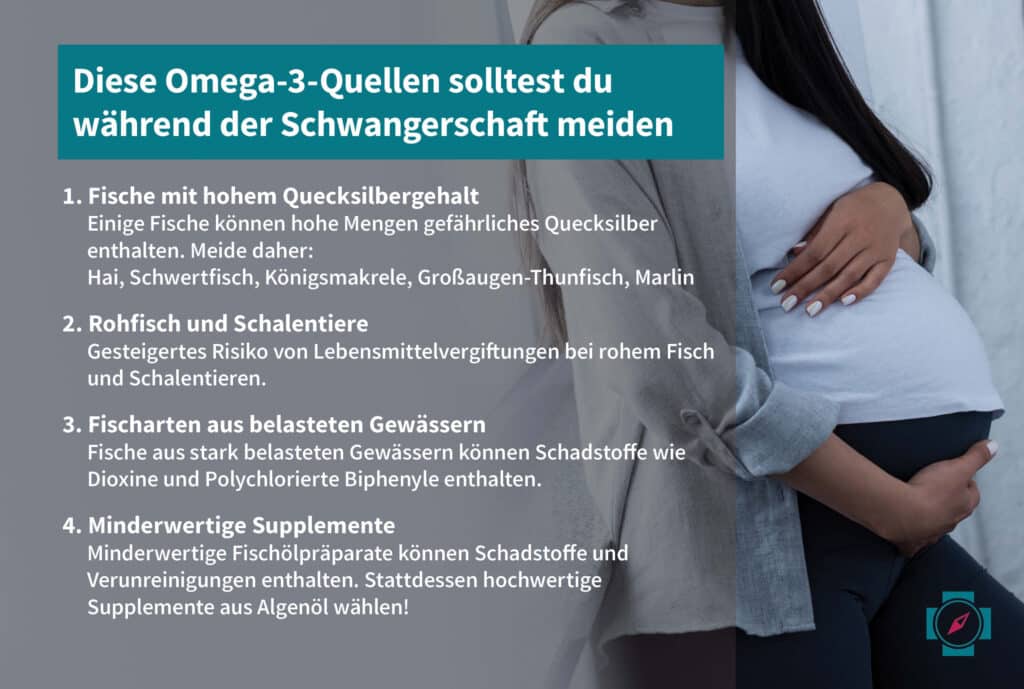 omega 3 Quellen in der Schwangerschaft