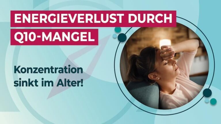 Energieverlust durch Q10-Mangel