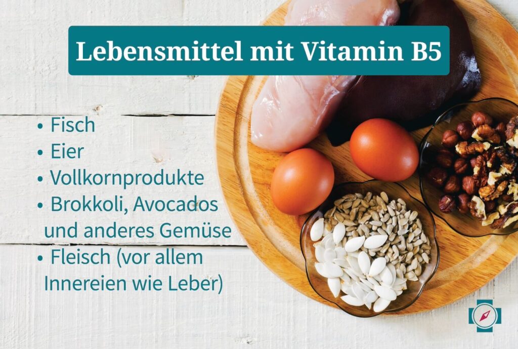 Lebensmittel mit Vitamin B5