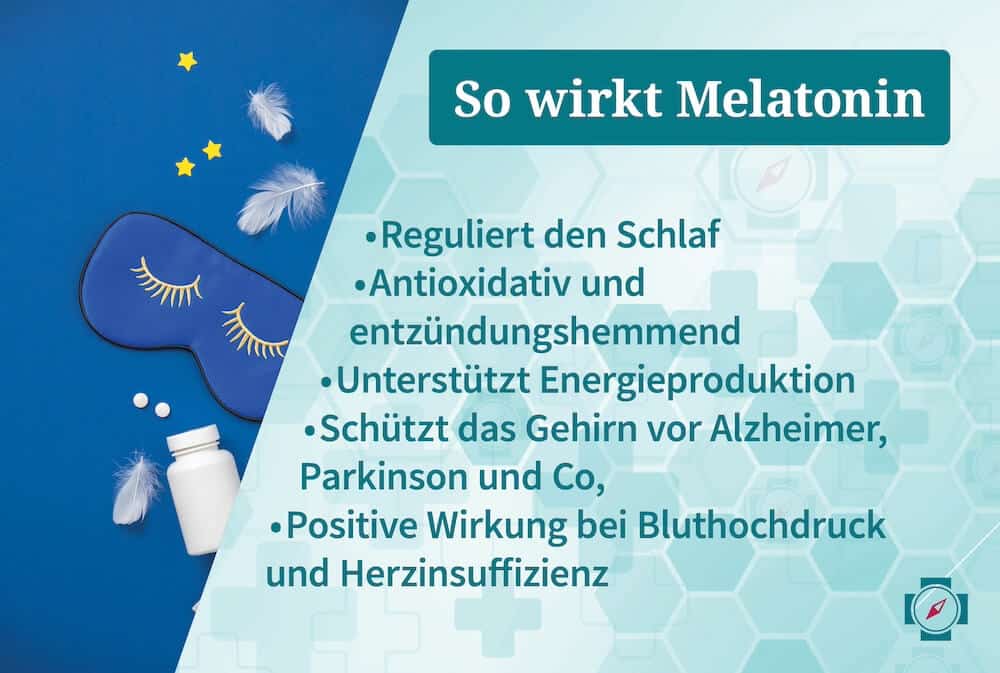 So wirkt Melatonin