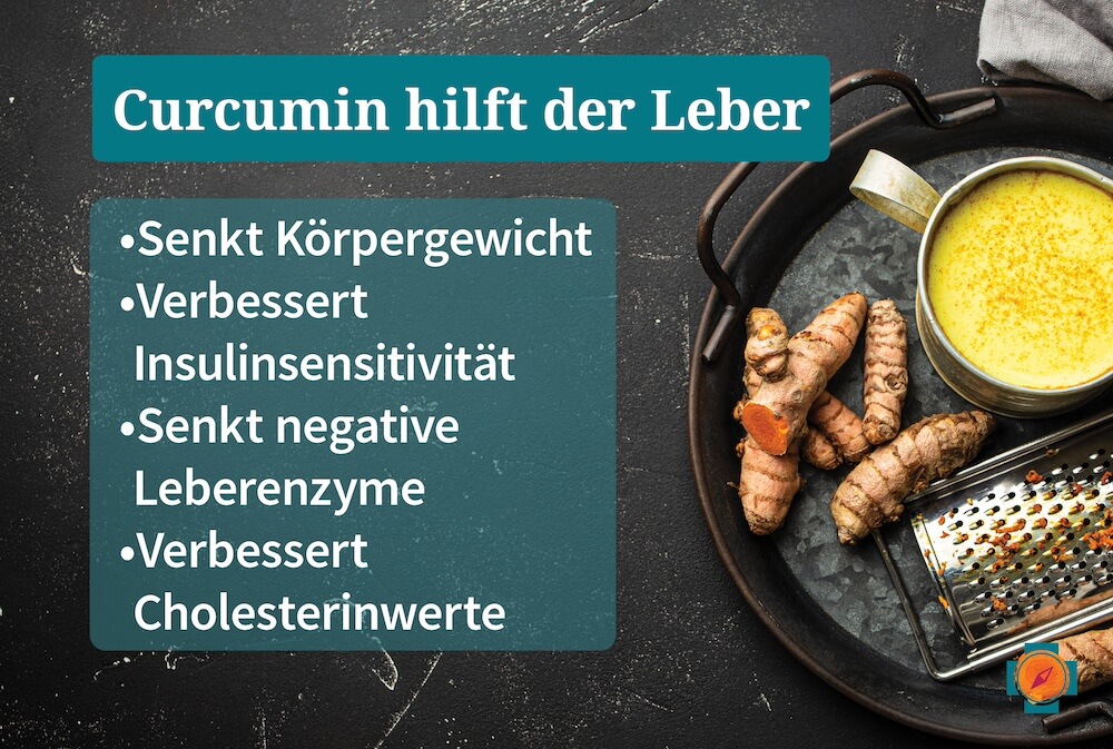 Curcumin hilft der Leber