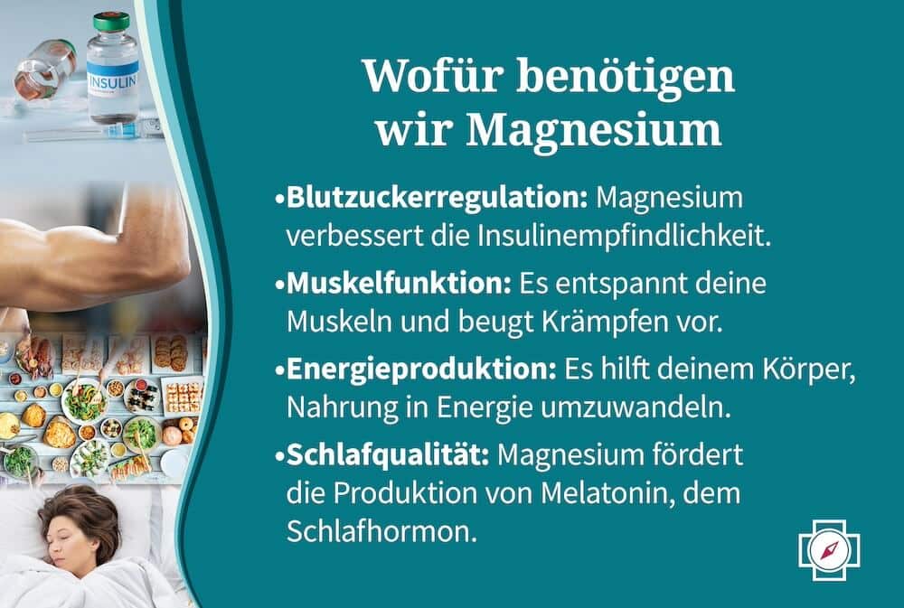 Mangesiummangel Gewichtszunahme - Funktionen