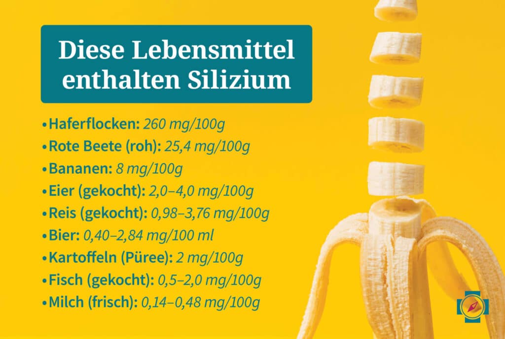 Diese Lebensmittel enthalten Silizium